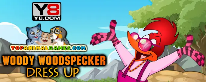Woody Woodspecker Dress Up logo