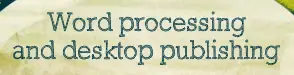 Word Processing and Desktop Publishing logo