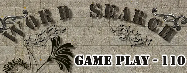 Word Search Game Play - 110 logo