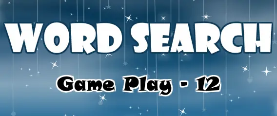 Word Search Game Play - 12 logo