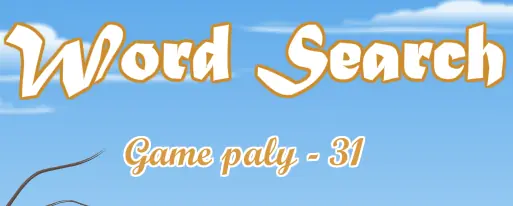 Word Search Game Play - 31 logo