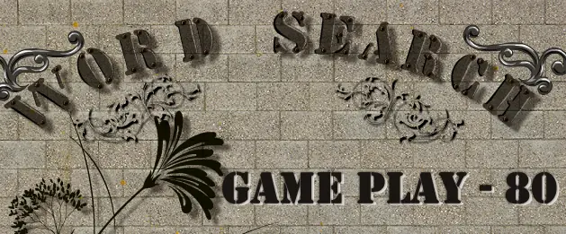 Word Search Game Play - 80 logo