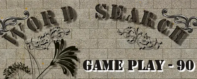 Word Search Game Play - 90 logo
