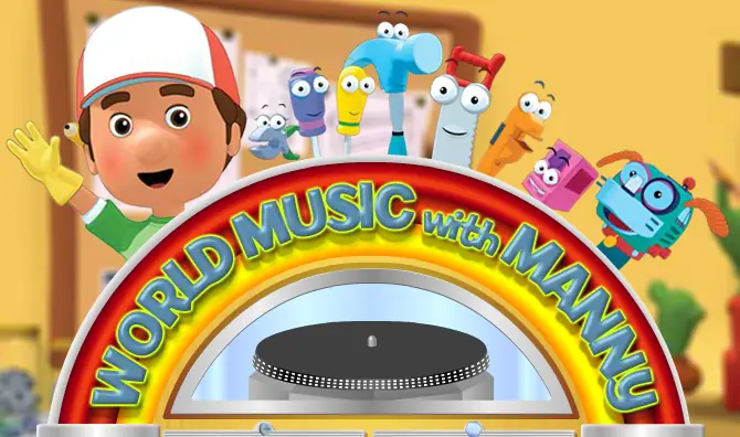 World Music with Manny logo