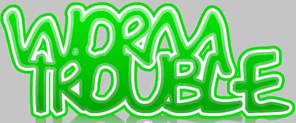 Worm Trouble logo