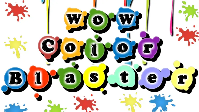 Wow Color Blaster logo