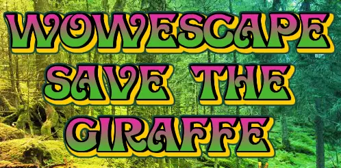 Wowescape Save the Giraffe logo