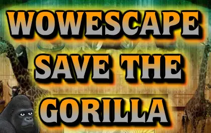 WowEscape Save The Gorilla logo