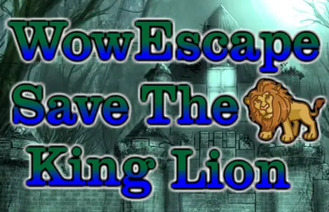 WowEscape Save the King Lion logo