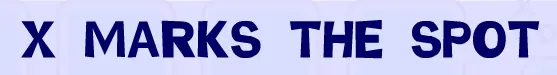 X Marks The Spot logo