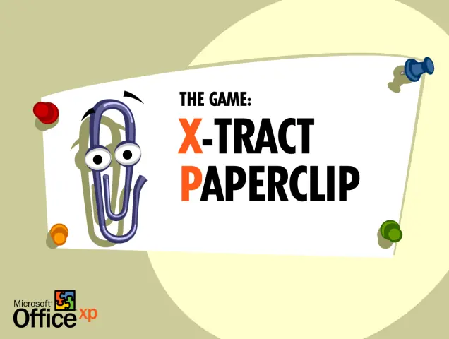 X-Tract Paperclip logo