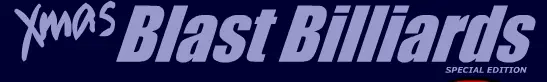 Xmas Blast Billiards logo