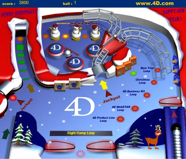Xmas Pinball logo