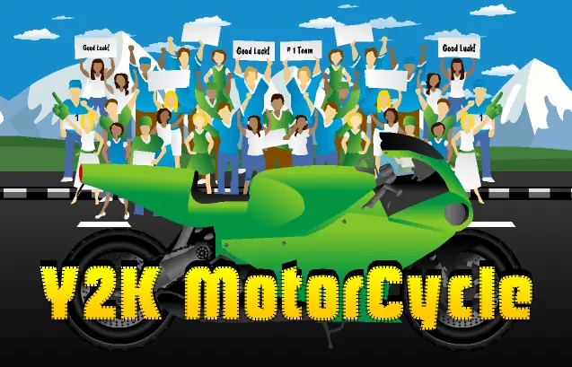 Y2K Motorcycle logo