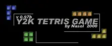 Y2K Tetris Game logo