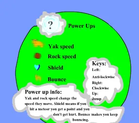 Yak on a Hill: Green Planet logo