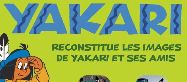 YAKARI: Reconstitue les images de Yakari et ses amis logo