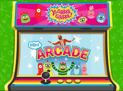 Yo Gabba Gabba! Mini Arcade logo