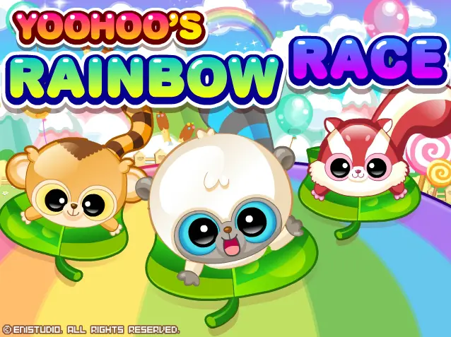 Yoohoo's Rainbow Race logo