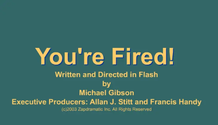You're Fired logo