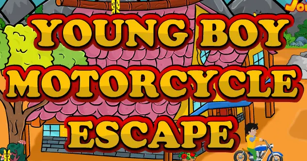 Young Boy Motorcycle Escape logo