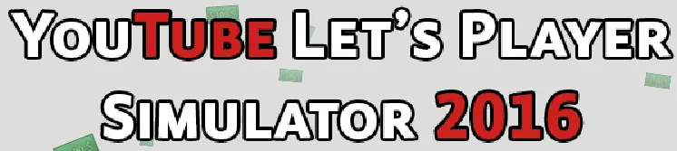 YouTube Let's Player Simulator 2016 logo