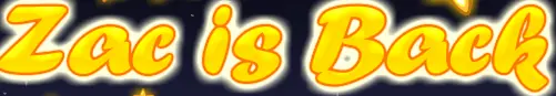 Zac Is Back logo