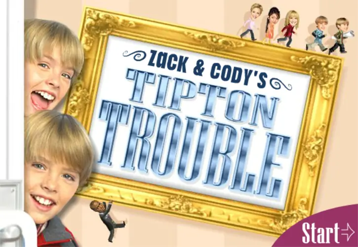 Zack & Cody's Tipton Trouble logo