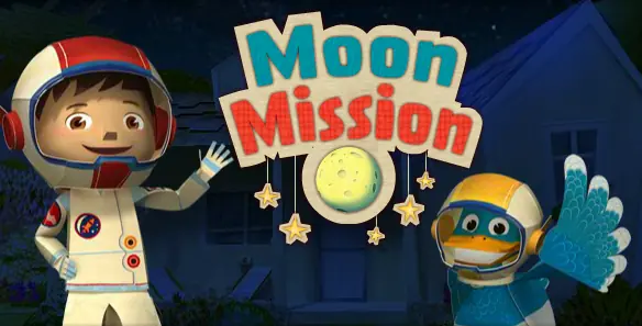 Zack & Quack: Moon Mission logo