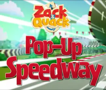 Zack & Quack: Pop Up Speedway logo