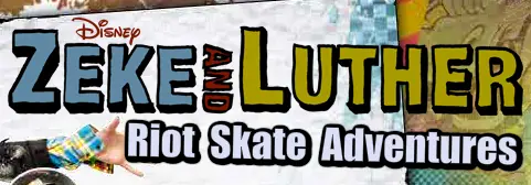 Zeke and Luther: Riot Skate Adventures logo