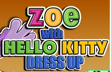 Zoe With Hello Kitty Dress Up logo