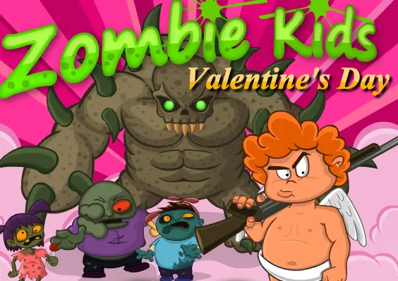 Zombie Kids Valentine's Day logo