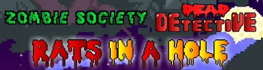 Zombie Society Dead Detective: Rats In A Hole logo