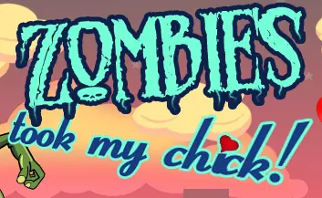 Zombies Took My Chick! logo