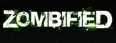 Zombified logo