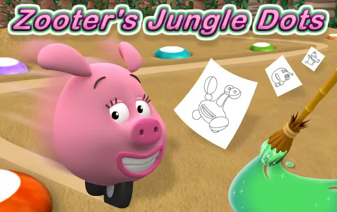 Zooter's Jungle Dots logo