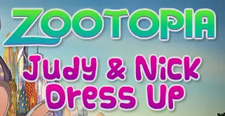 Zootopia Nick & Judy Dress Up logo
