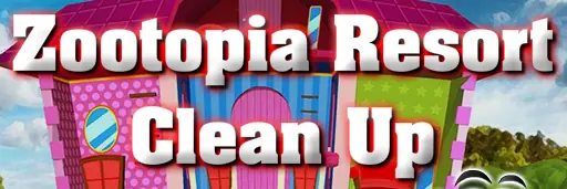 Zootopia Resort Clean Up logo