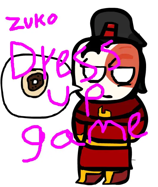 Zuko dress up game logo