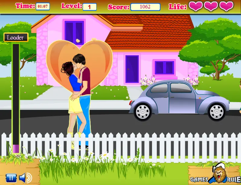 First Lip Lock - Play Online on Flash Museum 🕹️
