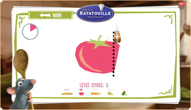Ratatouille: Remy's Kitchen Skills - Play Online on Flash Museum 🕹️
